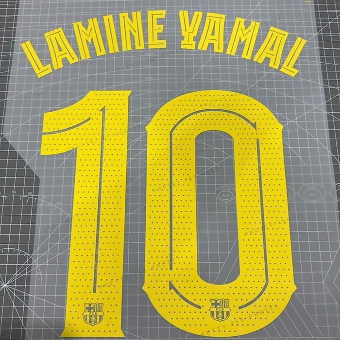 Nameset Barca Home 25/26 Ucl Version Lamine Yamal