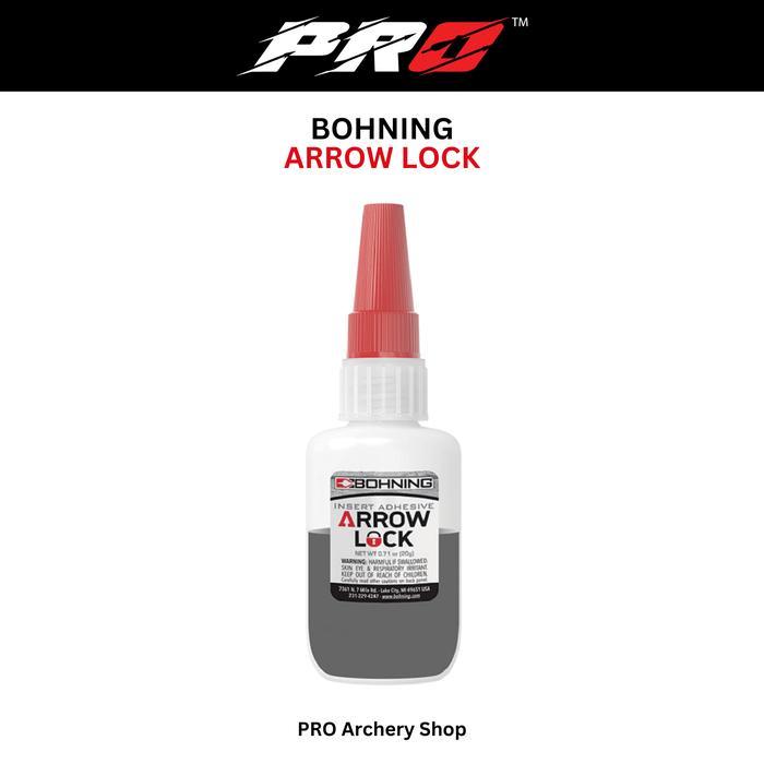 LEM POINT & PIN INSERT BOHNING ARROW LOCK ADHESIVES / LEM ANAK PANAH CARBON ALUMINIUM