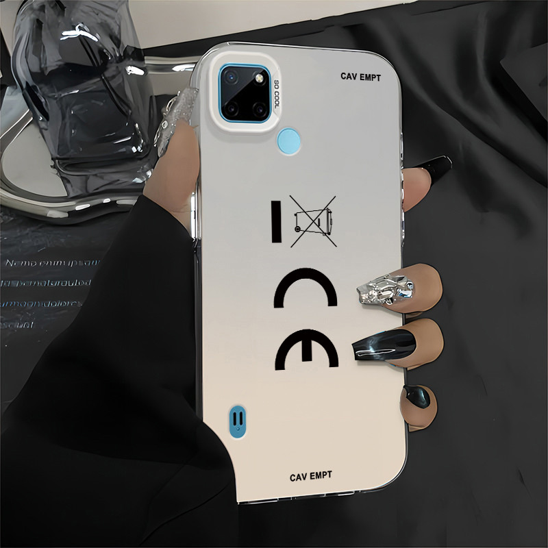 Casing Hp Untuk Realme C21Y C25Y C21 Case Casing pola Sederhana Kasing HP Cesing Silikon Softcase wa