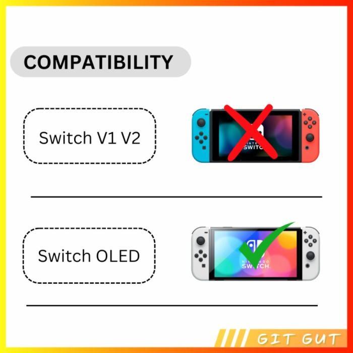 Nintendo Switch Oled Thematic Dock Cover Case Protective Shell