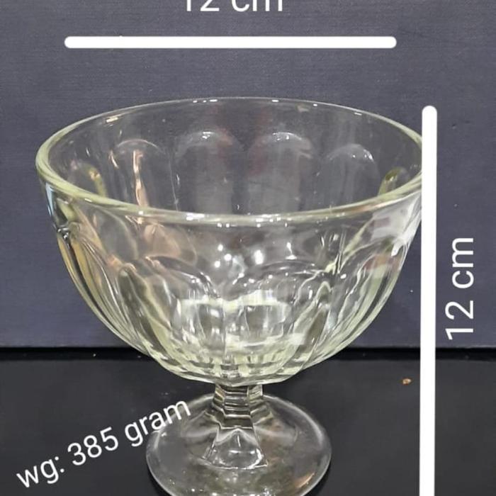 ID GELAS ES TELER / MANGKOK ES CAMPUR / MANGKUK GELAS BUAH / BOWL ICE CREAM / BAHAN KACA BENING