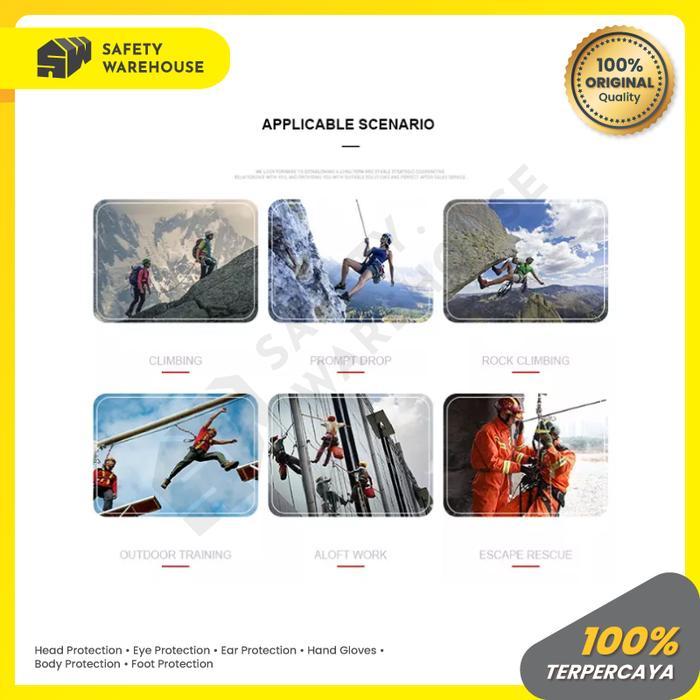 Safety Harness / Full Body Harness Lanyard Double Big Hook Argos Pasti Ori