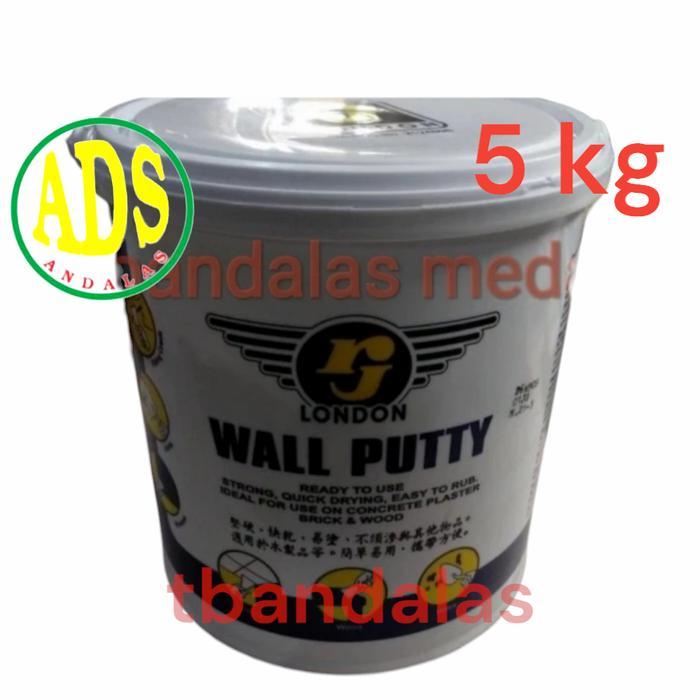 Dempul Plamir tembok rj wall putty 5 Kg