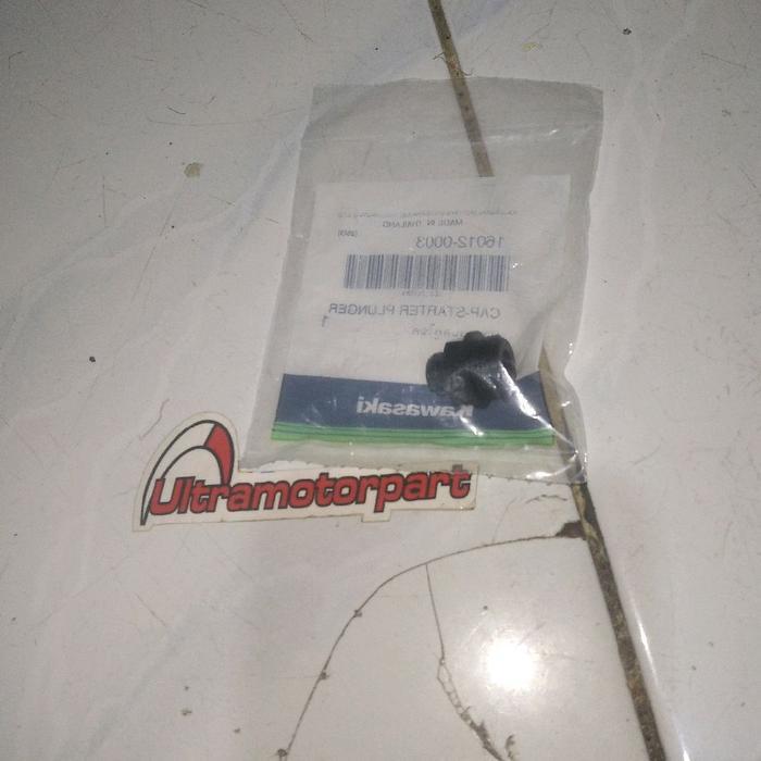 mur plastik cap starter plunger chuke karburator kawasaki zx130 zx 130 klx klx150 original