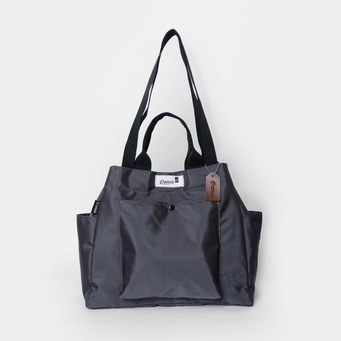 Pamole - Totebag Tote Bag Handbag Wanita Pria Totebag Kasual - Eva Series