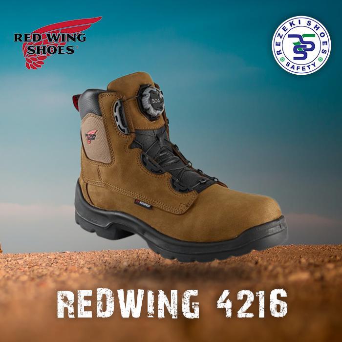 Sepatu Safety Redwing 4216 - Safety Shoes Redwing 4216 Pria Besi - SEPATU SAFETY