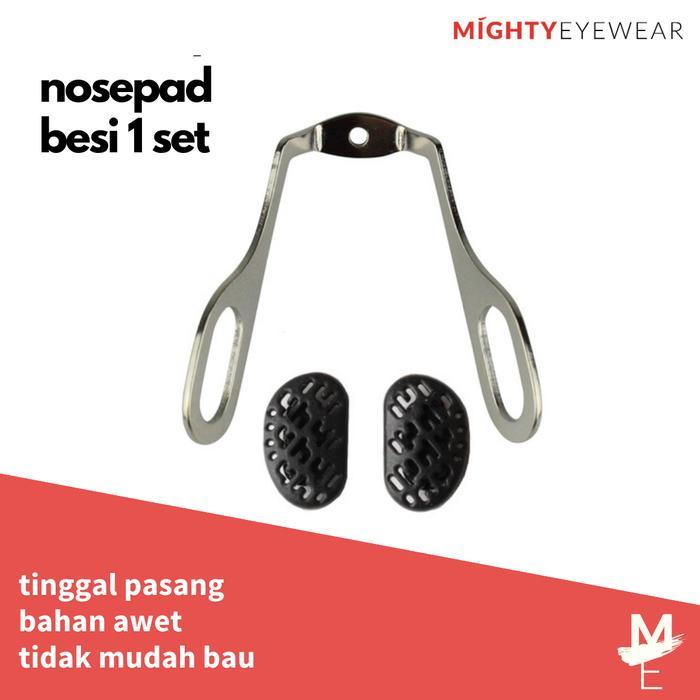 NOSEPAD BESI BANTALAN HIDUNG KACAMATA NOSEPAD TULANG PAD ARM