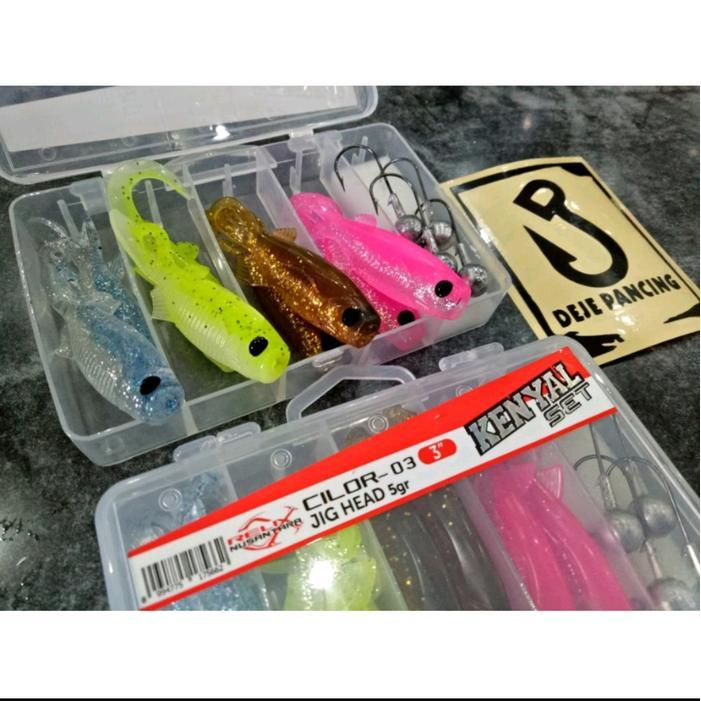 Bisa Grab Umpan Softlure Kenyal Set Relix Nusantara Cireng Cimol Cilor Dan Cilok