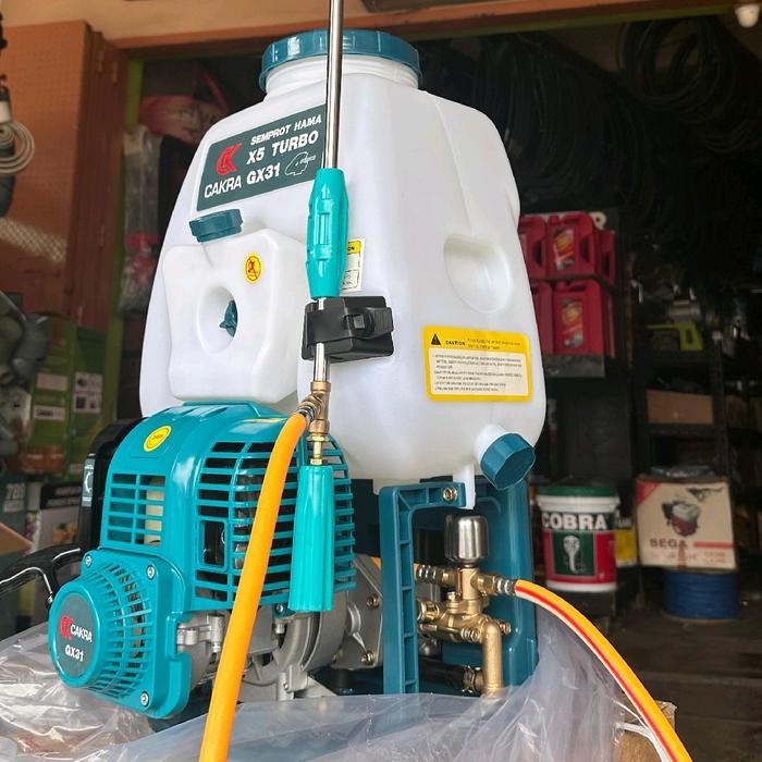 SPRAYER CAKRA 4TAK TABUNG TURBO 25L