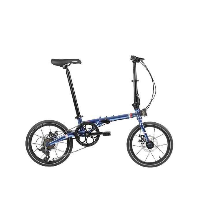 Element Sepeda Lipat Troy 8 Speed 16 Inch Frame Choromoly & Fork Hiten Steel Garansi 5 Tahun Outdoor