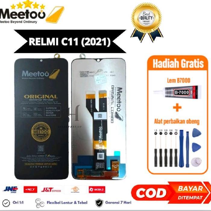 Lcd Touchscreen Relmi C11 2021 (meto) Fullset Original Freelem obeng *