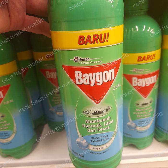 ` baygon cair refill 600ml cairan ampuh
