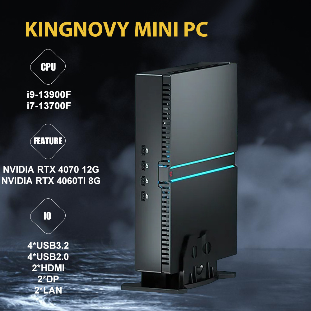 . Mini Gaming Desktop Nvidia Geforce Rtx 4070 13Th Gen Intel Core -