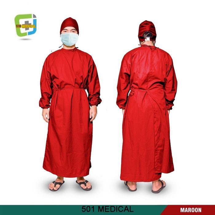 Surgical gown Parasut Waterpro apd gown medis APD GOWN SURGICAL MURAH