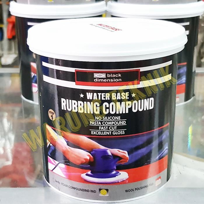 BLACK DIMENSION WATER BASE RUBBING COMPOUND