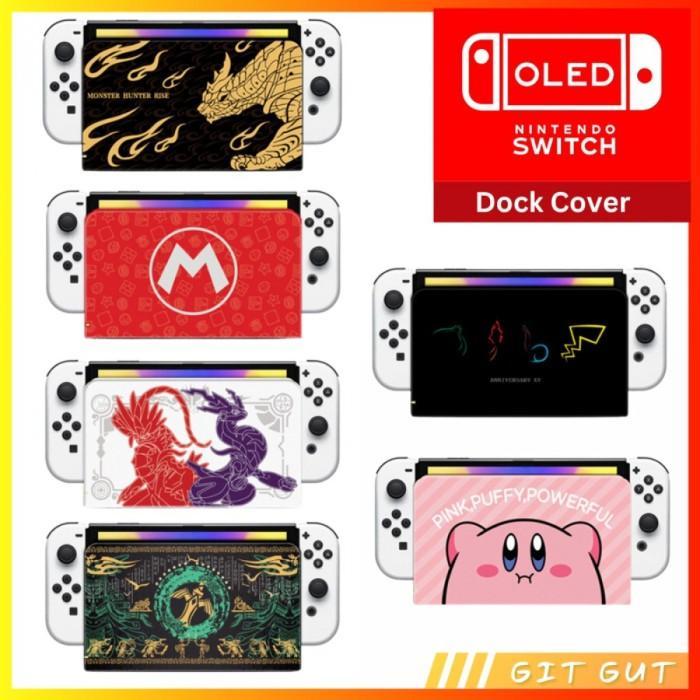 SALE Nintendo Switch OLED Thematic Dock Cover Case Protective Shell Termurah