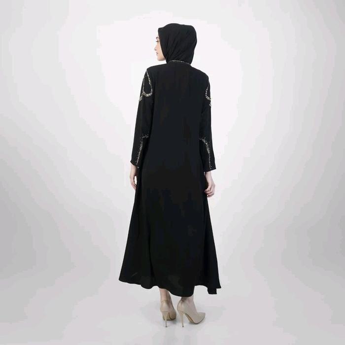 A6265 - Abaya Hikmat Fashion Original Set Hijab