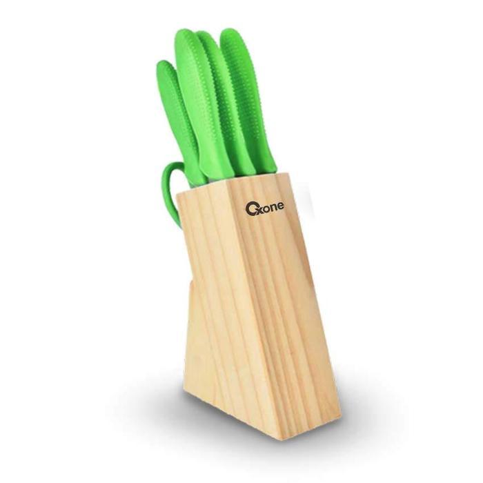Pisau Dapur Oxone OX-961 Pisau Dapur Set Oxone Stainless - Colorfull