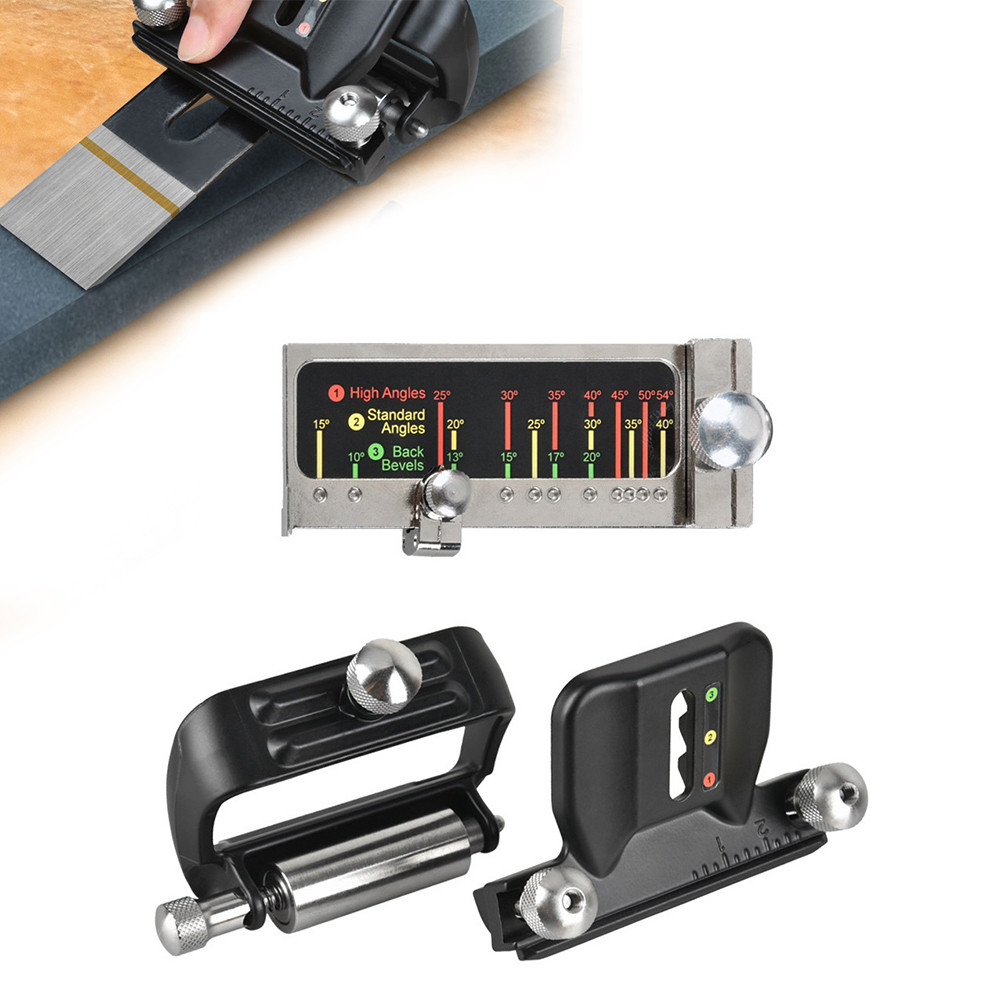 Angle Setting Honing Guide Hand Tool Sets Manual Quick Positioning Chisel Planer Grind Honing Guide 