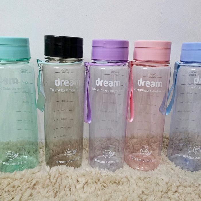[BS] Botol Air Minum My Dream 1 Liter / Botol Air Minum Warna Warni 1 liter BZ 221 Botol Viral