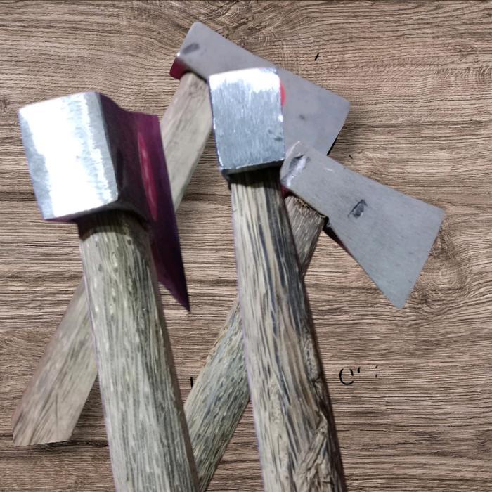 Palu Kampak Baja Per Ukuran Standart dan Besar untuk Merapikan Kayu dan Beton