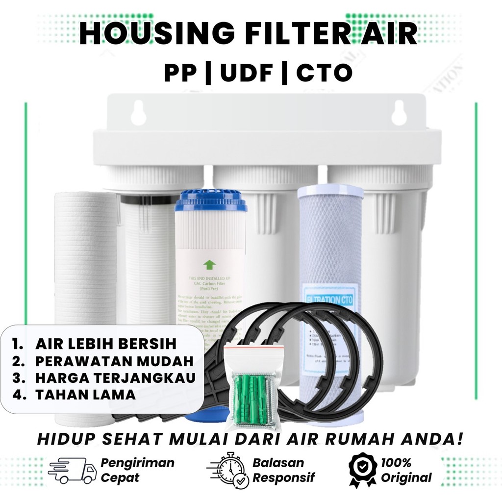 Filter Air Sumur / Filter Air Keruh /Paket Filter Air - DER DOLY