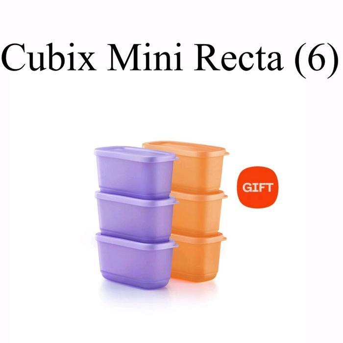 CUBIX MINI RECTA / TUPPERWARE / TOPLES KECIL