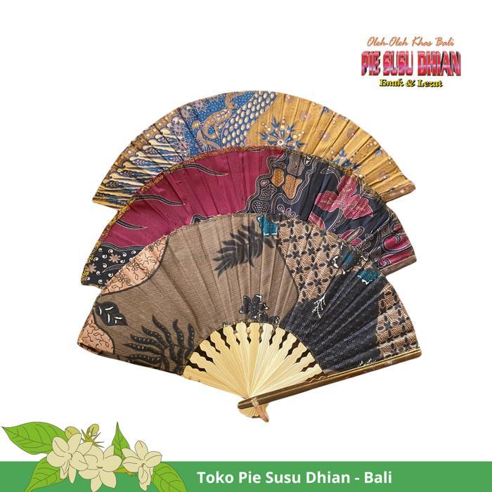 Kipas Batik Bali Souvenir Oleh-Oleh Bali