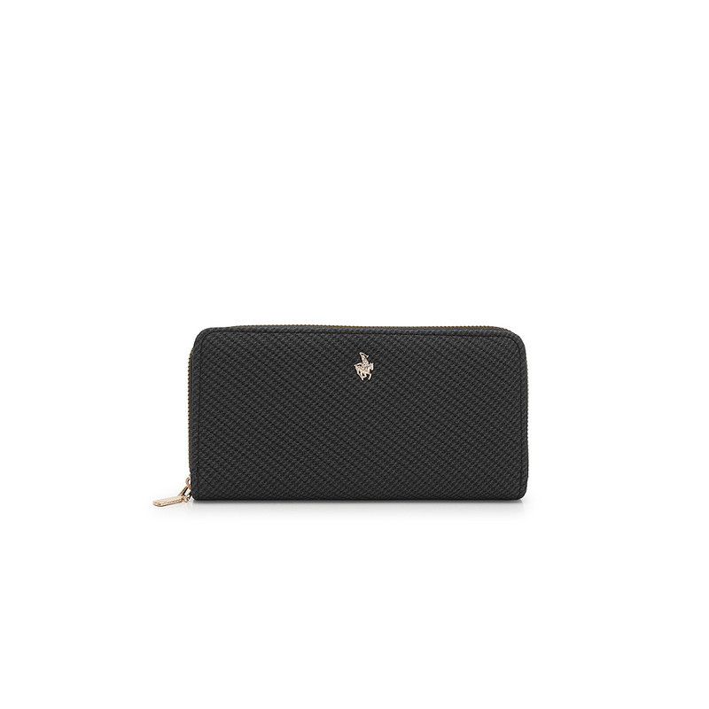 Swiss Polo Women's Long Wallet / Purse (Dompet Wanita) - Hitam Wanita