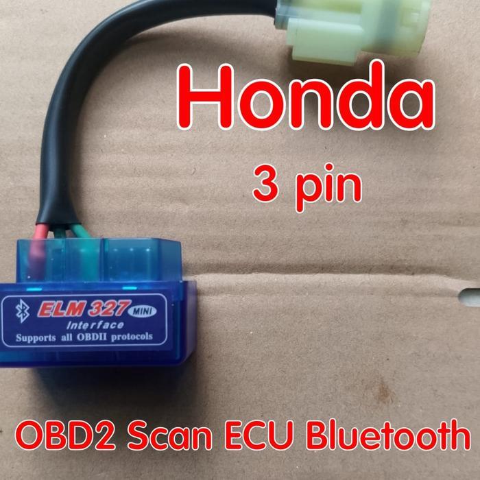 Scanner OBD2 Scan ECU motor bluetooth simpel type HONDA