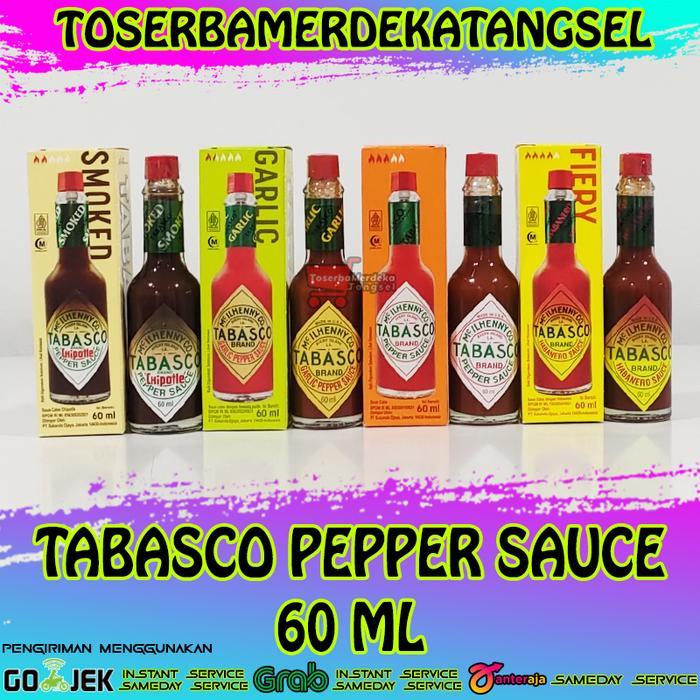 Tabasco Pepper Sauce 60 Ml Import Halal Original