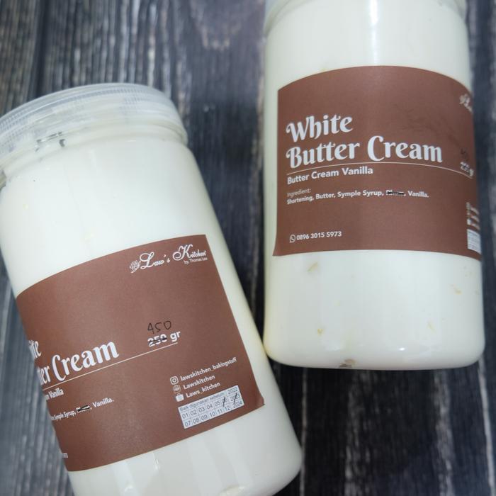 No Rhum White Butter Cream 450 Gram New