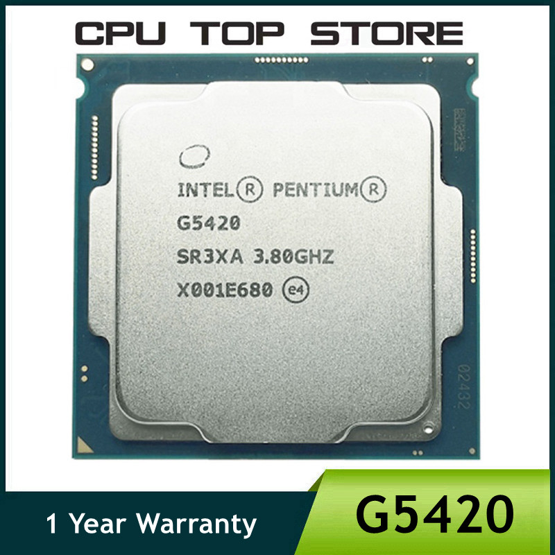INTEL Pentium G5420 3.8GHz Dual-Core Quad-Thread CPU Processor 4M 54W 58W LGA 1151