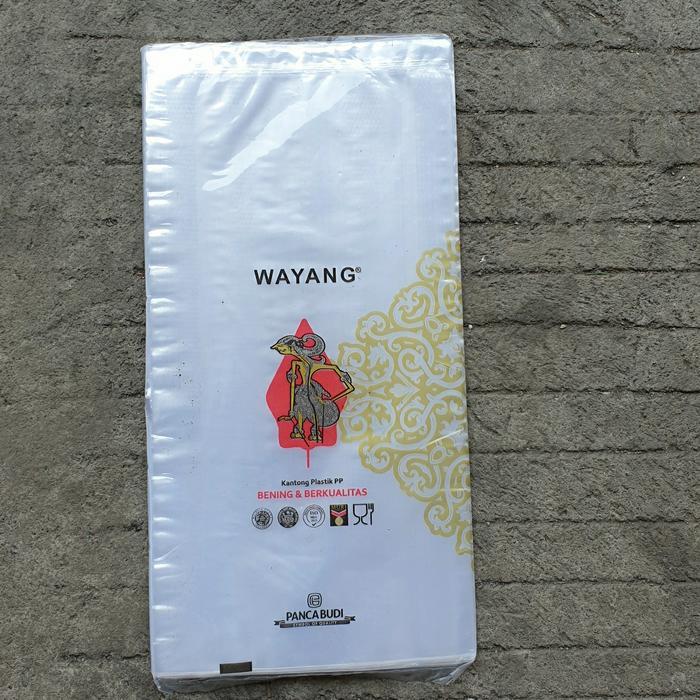 PLASTIK BENING PP WAYANG UKURAN 15X25 CM