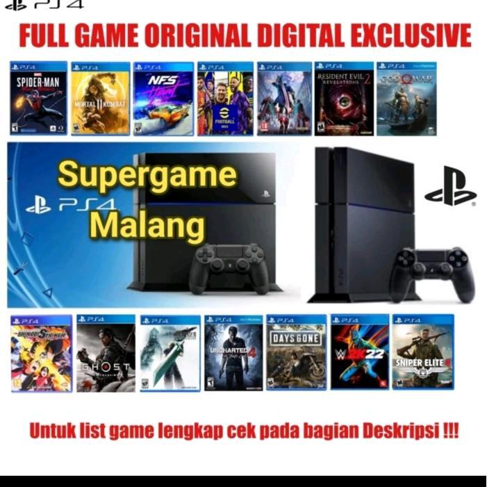 PlayStation PS4 Fat 500gb Hen PS 4 Fat 500 Giga 500G Console Playstation
