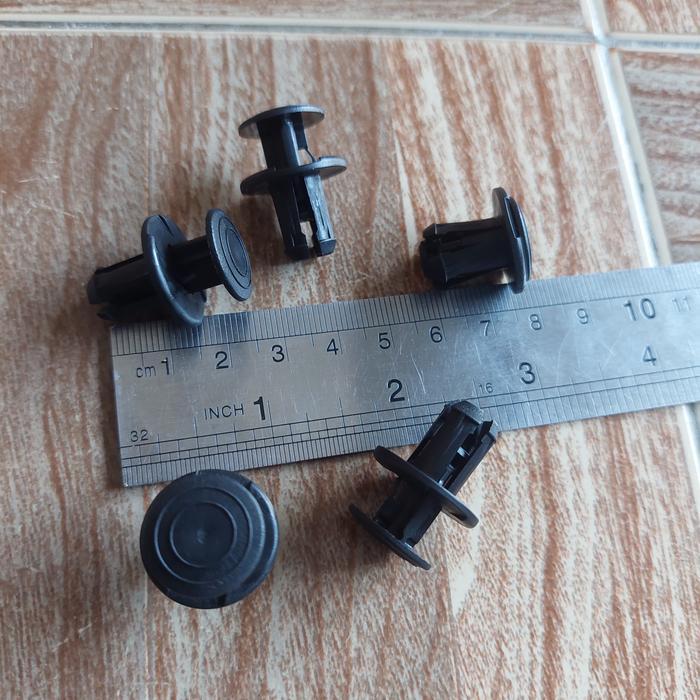 KLIP KANCING BAUT RIPET BEMPER MOBIL HONDA MOBILLIO BRIO BRV ORI 5PC OK.