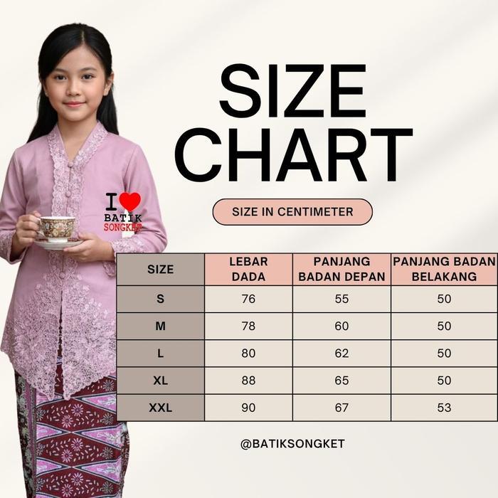 Kebaya Anak Perempuan Modern Tk Sd Smp Encim Bordir Merak Set Wisuda Modern Laser Hijab Dress Brukat
