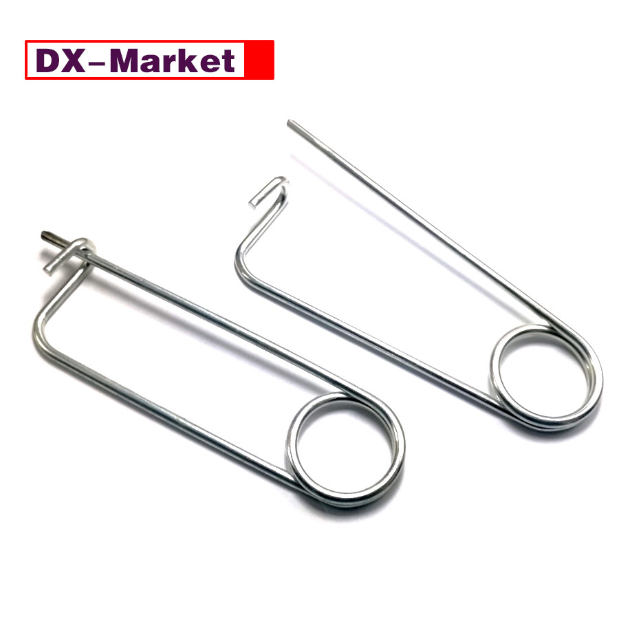 304 Stainless Steel Spring Safety Pin , 1.5mm-8mm Spring Lock Pin Clamps ,C030