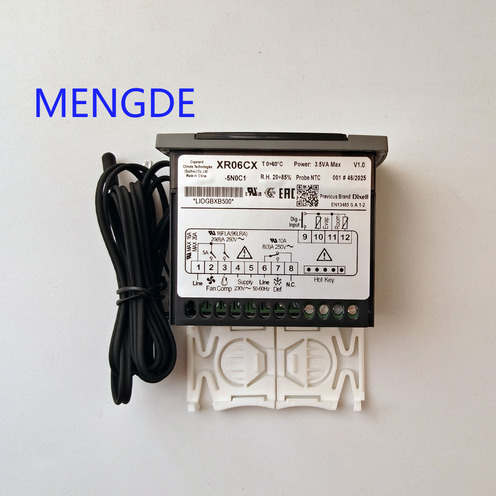 DIXELL COPELAND XR06CX-5N0C1 XR06CX TEMPERATURE CONTROLLER DUAL PROBE WITH TWO SENSORS