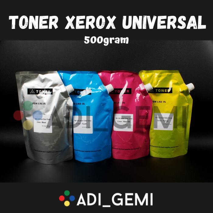 TERBARU Serbuk Toner Refill Color Xerox Universal BCMY For Printer Laser - 500gram