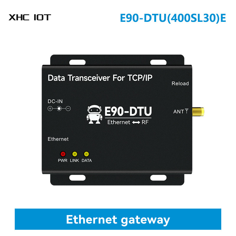 . Lora Wireless Data Transmission Gateway 433Mhz Ethernet Gateway 30Dbm -