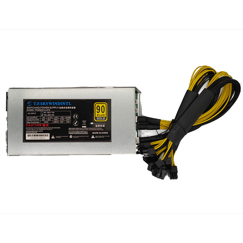 . 2000W Psu Antminer Bitmain 2000W Power Supply 6Pin Antminer T9 Eth -
