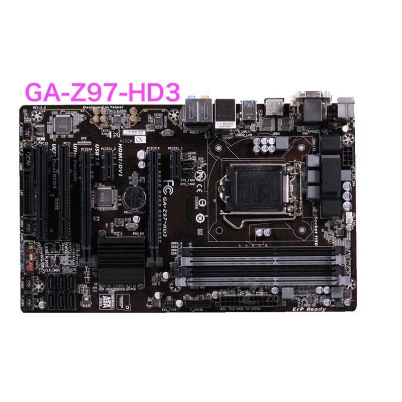 . Suitable For Gigabyte Ga-Z97-Hd3 Motherboard Lga 1150 Ddr3 Ga-Z97 -
