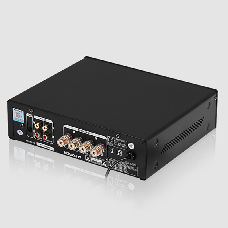 . Hifi Mini Audio Power Amplifier 2.1 Channel Bluetooth 5.0 High And -