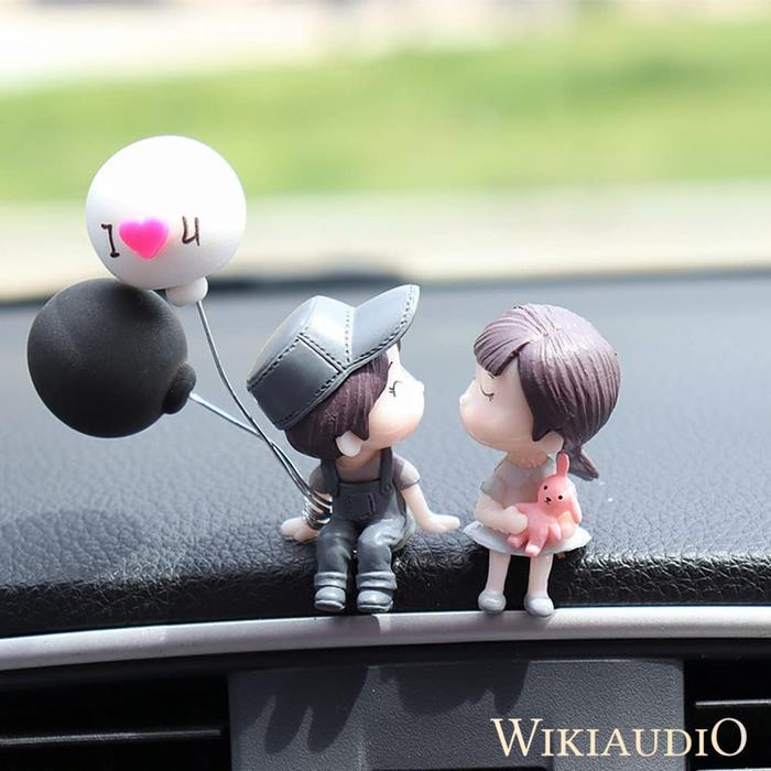 Boneka Couple Imut Lucu / Miniatur Boneka Anak Laki-Laki / Perempuan