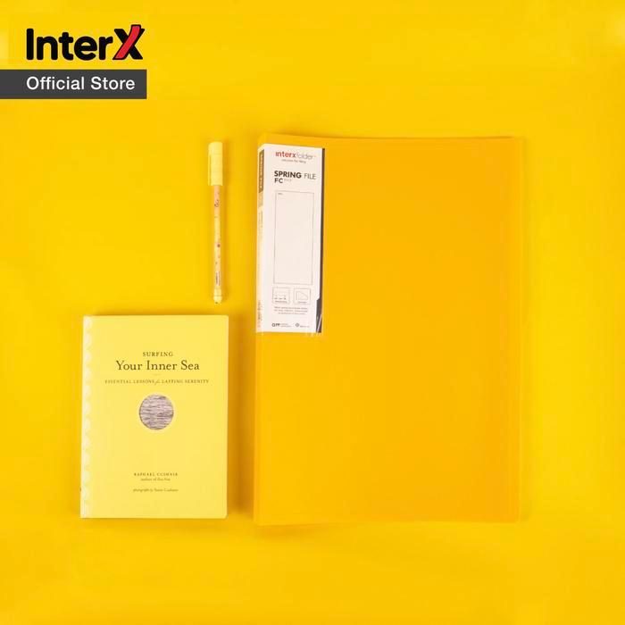 INTERX FOLDER SPRING FILE / MAP SNELL / MAP ARSIP DOKUMEN KANTOR & SEKOLAH FOLIO (F4)