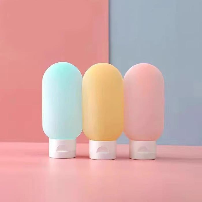 WELINA Wadah Sabun Portable Pouch Pencet Kecil Plastik Botol Isi Ulang