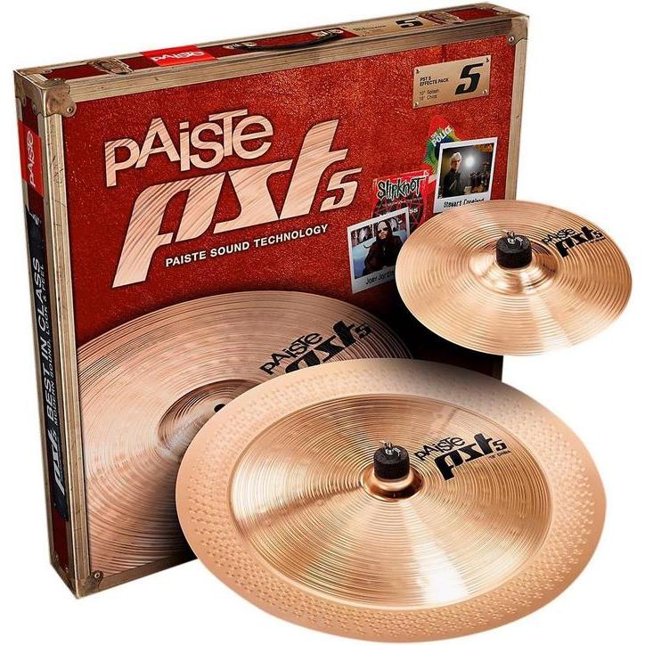 Paiste Cymbal Pst-5 Effects Pack Set (Splash 10" & China 18")