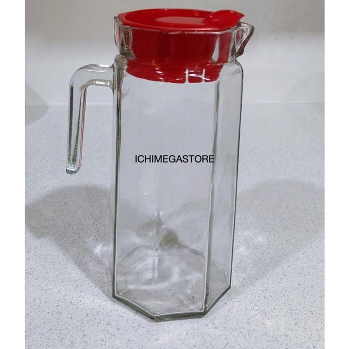 Teko Air Minum 1.5 L / Tempat Air Minum Kaca / Kendi Kaca