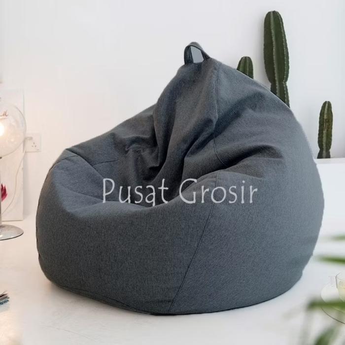 Bean Bag Segitiga Jumbo Dewasa Anti Air & Uv Bantal Santai Waterproof